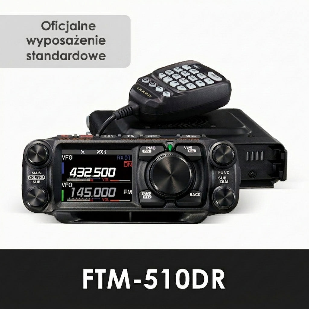 Model 2026 | Dwupasmowe cyfrowe radio samochodowe | Radiotelefon dalekiego zasięgu VHF/UHF | Samochodowe radio o wysokiej mocy