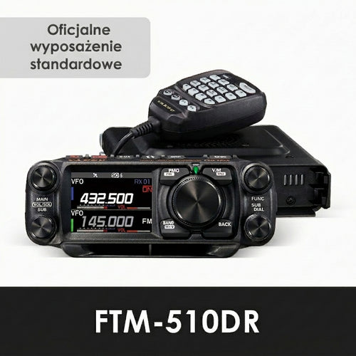 Model 2026 | Dwupasmowe cyfrowe radio samochodowe | Radiotelefon dalekiego zasięgu VHF/UHF | Samochodowe radio o wysokiej mocy